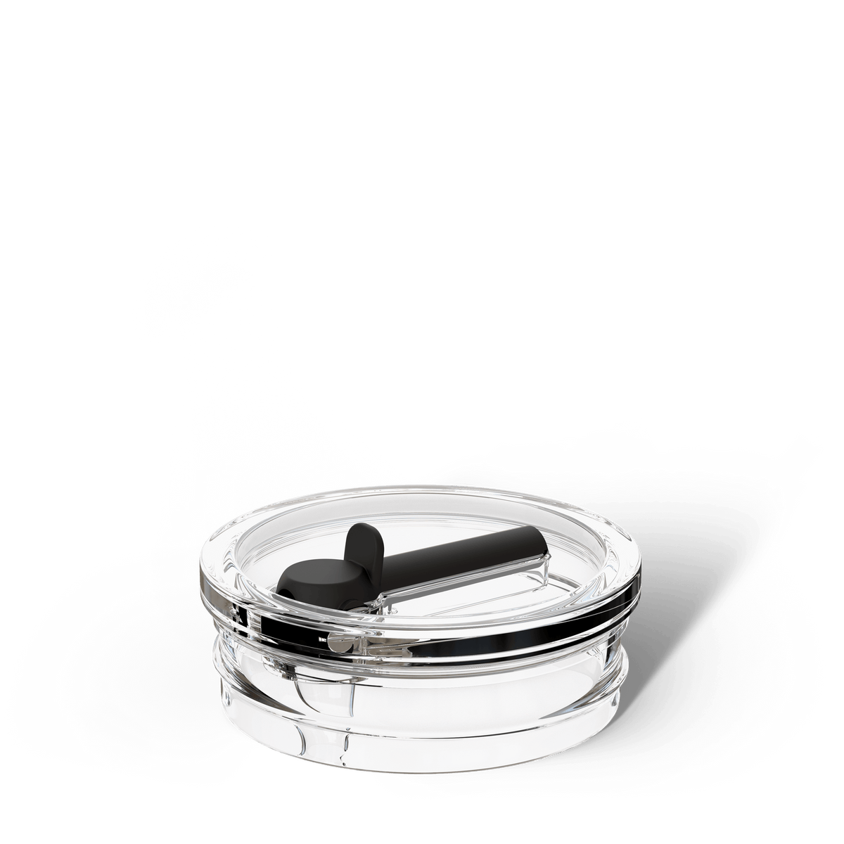 Sunny Shen Thicc Buddy Flip Straw Lid | Clear